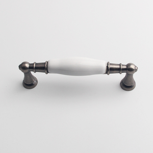 Poignées de tiroir en céramique à motifs pour <span class=keywords><strong>cuisine</strong></span>, <span class=keywords><strong>poignée</strong></span> de meuble en <span class=keywords><strong>porcelaine</strong></span> crème antique bon marché, <span class=keywords><strong>poignée</strong></span> et bouton de meuble moderne - Product Image 3