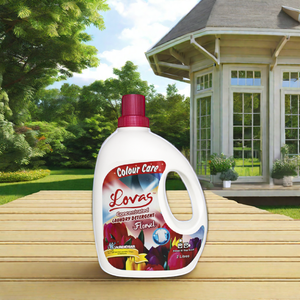 Lovas Colour Care Concentrated Laundry Detergent Floral 2 Litres Front <b>Top</b> <b>Load</b> - Product Image 3