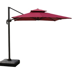 Parasol Moderne Haut de Gamme à Inclinaison Automatique pour Mobilier d'Extérieur Protection UV Imperméable Résistant au Vent Qualité Commerciale Hôtels Plage - Product Image 2
