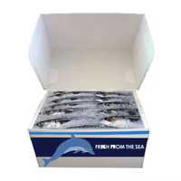 Coroplast de fruits de mer ondulé en PP imprimé sur mesure Boîte de chiffre d'affaires en plastique Homard Huîtres Crevettes Transportant Poly Corflute Boîte de rangement
