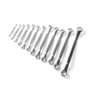 Customizable OEM Industrial Grade Manual Metric Double-ended Wrench <b>Set</b> with Chrome Vanadium Steel and 2000lb-ft <b>Torque</b> Capacity - Product Image 1