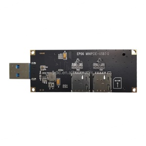 Placa Adaptadora QUECTEL EP06 MINI PCIe a USB 3.0 con 2 Ranuras para Tarjetas SIM - Product Image 3