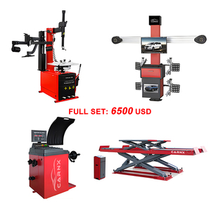 เครื่องเปลี่ยนยางแบบอัตโนมัติอุปกรณ์โรงจอดรถ<span class=keywords><strong>3D</strong></span> ตั้งศูนย์ล้อหนึ่งสถานีเครื่องมือบริการอัตโนมัติ - Product Image 1