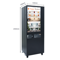 Máquina Expendedora de té con leche recién elaborada caliente y fría completamente automática