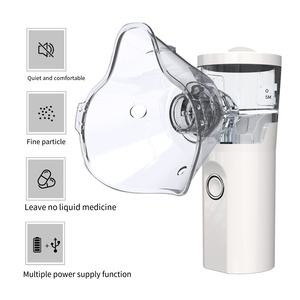 Mesin <span class=keywords><strong>Nebulizer</strong></span> medis portabel penggunaan rumah, Inhaler ultrasonik dengan baterai bawaan, <span class=keywords><strong>Nebulizer</strong></span> jala sumber daya listrik - Product Image 4