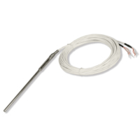 HUADONG Dual Element Sheathed RTD Sensor 5~8mm, Direct Lead & Buffer Spring, Pt100/Cu50/Cu100 for Special Purpose Equipment