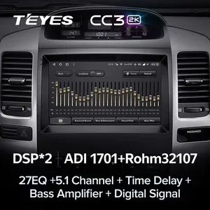 TEYES CC3L CC3 2K For Toyota Land Cruiser Prado 120 For Lexus GX470 GX 470 J120 2002 - 2009 Car Radio Multimedia Video Player