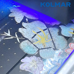 KM-TU60F4 công nghệ mới nóng bán <span class=keywords><strong>3D</strong></span> thêu UV dtf máy in 60cm 4 đầu tôi 3200 tất cả trong một máy in dệt UV - Product Image 3