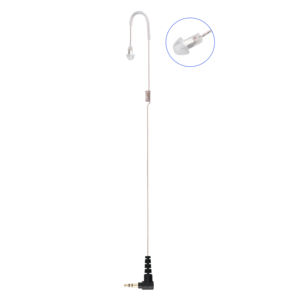 Listen Only Auricular DE SEGURIDAD <span class=keywords><strong>oculto</strong></span>-Auriculares intrauditivos de 35mm para equipos de seguridad Walkie Talkie Comm Diseño discreto ligero - Product Image 3