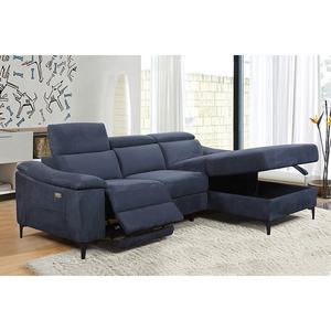 Nouveau design 1 place chaise de rangement inclinable canapé d'angle réglage <span class=keywords><strong>repose</strong></span>-pieds maison canapé fonctionnel avec appui-tête - Product Image 4