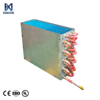 HANXIN Condenseur à ailettes hydrophiles en tube de cuivre pour réfrigération commerciale haute efficacité, échangeur de chaleur compact à économie d'énergie