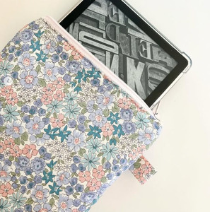 Tùy Chỉnh Kích Thước Biểu Tượng Hoa Bông Vải Độn Bảo Vệ Bow Reader Lưu Trữ Cuốn Sách Tay Áo Pouch Cho Đọc Sách Máy Tính Bảng - Product Image 1