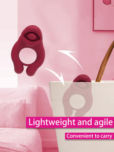 El <span class=keywords><strong>mejor</strong></span> anillo vibrador de rosa, placer <span class=keywords><strong>para</strong></span> adultos, Juguetes sexuales <span class=keywords><strong>para</strong></span> parejas, estimulador de clítoris testicular <span class=keywords><strong>para</strong></span> <span class=keywords><strong>hombres</strong></span> y mujeres - Product Image 5