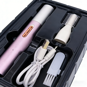 Épilateur électrique multifonctionnel en plastique pour femmes, technologie à disque rotatif pour l'épilation, la taille des sourcils et <span class=keywords><strong>du</strong></span> <span class=keywords><strong>nez</strong></span> - Usage domestique - Product Image 6