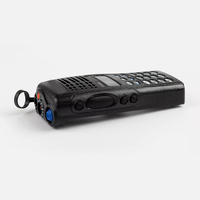 Kit de boîtier avant Motorola PMLN4199 pour talkie-walkie radio bidirectionnelle avec clavier complet de remplacement, noir