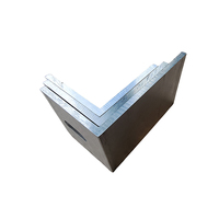 Profil en alliage d'aluminium série 6000 Angle de garniture en forme de L 40x40x4mm Bande de bordure triangulaire Angle latéral égal pour diverses applications