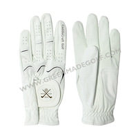 Gants de golf techniques en tissu nano de qualité supérieure OEM ODM Gant de golf de sport durable tous temps doux pleine grandeur Logo personnalisé