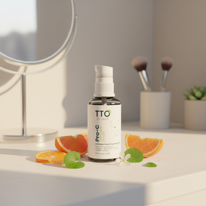 Sérum pour le soin de la peau du visage TTO Clinic Pro C 30 ml, vitamine C, collagène, acide hyaluronique, blanchissant, anti-âge, anti-rides - Product Image 3