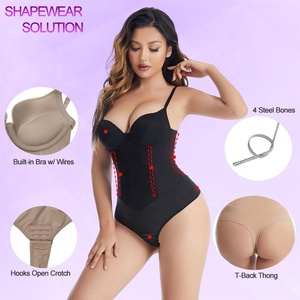 Body Reductor Moldeador de Cintura para Mujer, Transpirable, Compresión Firme, Sin Costuras, Talla XS, Nylon y Spandex - Product Image 3
