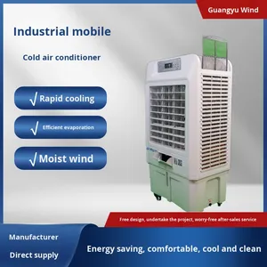 Guangyufeng ZD-60 <span class=keywords><strong>Aire</strong></span> <span class=keywords><strong>Acondicionado</strong></span> Comercial Portátil Industrial de Pie con Enfriamiento Evaporativo por Agua y Motor de CA - Product Image 3
