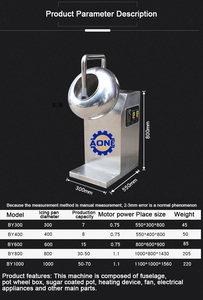Machine à enrober les mini-snacks et les cacahuètes AONE - Facile à utiliser, 110V/220V, garantie 1 an - Product Image 3