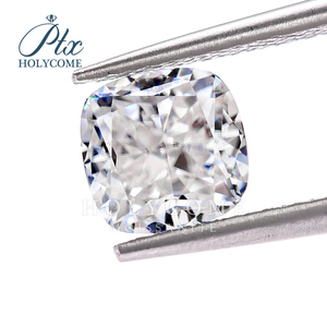 Holycome New VVS DEF cuscino di ghiaccio tritato taglio <span class=keywords><strong>Gra</strong></span> Moissanite per la creazione di gioielli - Product Image 1