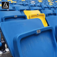 Sièges de stade pliables en plastique pour le football, sièges de stade escamotables, sièges VIP pour le football, chaises de stade à vendre