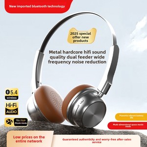 CR-20 <span class=keywords><strong>retro</strong></span> thời trang melard kim loại cho <span class=keywords><strong>Bluetooth</strong></span> tai nghe r 5.4 Over-ear Tai nghe Tuổi thọ pin dài Điện thoại di động - Product Image 2