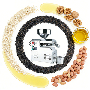 Prensa de aceite de semilla negra (Habbatus <span class=keywords><strong>Sauda</strong></span>) - Espaciado ajustable para Nigella Sativa y sésamo con salida transparente - Product Image 1