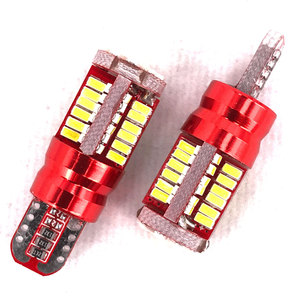 Ampoules de feux de positionnement T10 57SMD 3014 pour accessoires automobiles japonais, 192 <span class=keywords><strong>194</strong></span> 2825, feux arrière et latéraux de voiture, DC12V W5W, sans erreur Canbus - Product Image 5