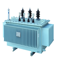 Transformador de Distribución Trifásico Sumergido en Aceite de 50 KVA 100 KVA 11KV 400V, Precio de Fábrica en China