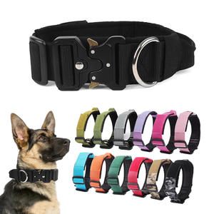Collares para Perros Resistentes, Duraderos, Gruesos y Ajustables, Collar Táctico para Perros con Asa para Perros Medianos y Grandes - Product Image 2