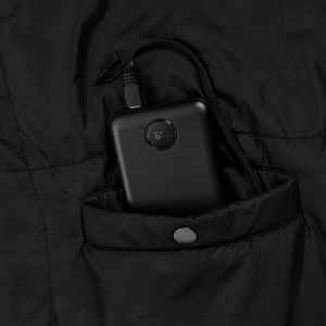 2 In 1 Wearable <b>Heated</b> <b>Blanket</b> Polyester One Size <b>Battery</b> Powered Fast Heating Outdoor Camping Use - Product Image 4