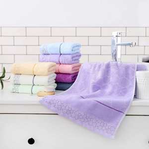 Serviette de toilette en tissu éponge jacquard, séchage rapide, usage domestique, cadeau promotionnel, plusieurs couleurs au choix - Product Image 2
