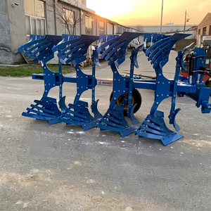 Charrue hydraulique agricole à 8 socs, avec roulement à billes, moteur diesel, attelage trois points, haute productivité, garantie 2 ans - Product Image 1