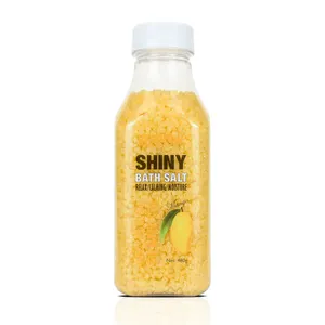 Oem Luxury Vegan Private Label Organic Crystal Body Wholesale Supplier Natural Herbal Epsom Shiny Bath Salt Factory,Mango Scent