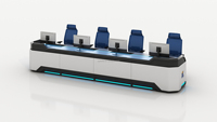 Kehua Fuwei Console centrale d'opérations réseau Console de surveillance multi-écrans