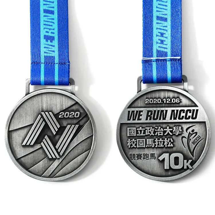 2021 HSQ factory new design customize running race marathon challenge competition championship medallion 3D medals