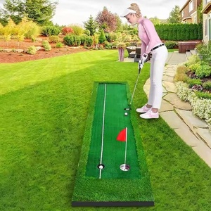 Dispositivo de Práctica de Golf Portátil Personalizado por el Fabricante, con Tapete de Césped Artificial, Modelo HYPM-14 - Product Image 3