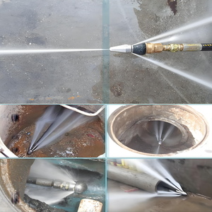 200-3000 bar Rohrreinigungsgerät zur Beseitigung von Verstopfungen CE-zertifizierter Tragbarer Hochleistungs-<span class=keywords><strong>Hydro</strong></span>-Jet - Product Image 6