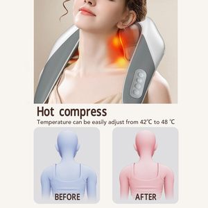 Masajeador de Hombros Shiatsu, Masajeador Inalámbrico para Cuello y Hombros, para Dolor de Espalda y Hombros, Día de la Madre, Día del Padre - Product Image 6