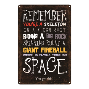 Avvertimento Slogan Genius al lavoro nessuna zona scoreggia cane targhe in metallo retrò decorazioni per la casa targhe in metallo Vintage Bar per la casa Bar per Pub - Product Image 4