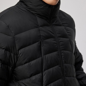 Veste décontractée pour <span class=keywords><strong>homme</strong></span> avec col montant - Manteau matelassé fin et léger, chaud et <span class=keywords><strong>court</strong></span>, idéal pour le printemps - Product Image 6
