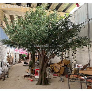 Decoración de hotel <span class=keywords><strong>Venta</strong></span> caliente a medida Evergreen 10 pies Mediterráneo Artificial Gran <span class=keywords><strong>olivo</strong></span> con frutas - Product Image 6