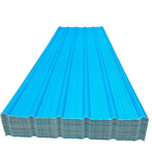 アルミニウム亜鉛コーティング亜鉛メッキ屋根ふきシート色コーティング段ボール板金屋根ふきシート - Product Image 1