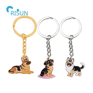 Chiot de compagnie personnalisé K9 berger <span class=keywords><strong>allemand</strong></span> berger chien alsacien Llavero porte-clés porte-clés porte-clés personnalisé berger <span class=keywords><strong>allemand</strong></span> porte-clés - Product Image 5