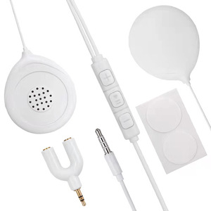 Haut-parleur prénatal <span class=keywords><strong>pour</strong></span> femme enceinte, diffuseur de <span class=keywords><strong>musique</strong></span> <span class=keywords><strong>pour</strong></span> le ventre, écouteurs étanches IPX-4 en ABS avec suppression du bruit - Product Image 4
