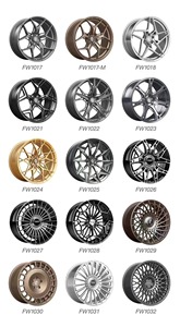 Ruedas de Aleación de Aluminio Forjado con Certificación JWL/VIA, 165.1mm PCD, Diseño de Radios Fundidos, Nuevo Acabado Negro para Automóviles de Pasajeros - Product Image 4
