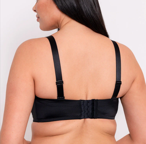 Sujetador de copa completa sin tirantes talla grande 34-42 DD E F FF G GG H <span class=keywords><strong>JJ</strong></span> cuello Halter material de poliéster - Product Image 5