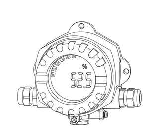 Endress Hauser RIA14 Indicateur de terrain industriel alimenté par boucle Modèle RIA14-AA3C - Product Image 3